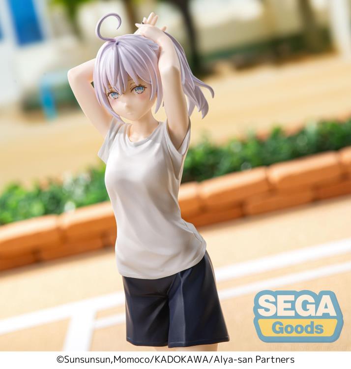 SEGA LUMINASTA FIGURE ALYA (GYM CLOTHES VER.) - ALYA SEGA LUMINASTA FIGURE ALYA (GYM CLOTHES VER.) - ALYA